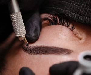 Eyebrow and lip tattoo permanent makeup at Fairy Lashes & Brows