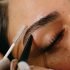 Brow lamination and tint result at Fairy Lashes Nederland TX